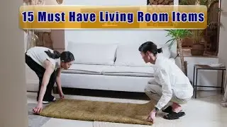 15 Living Room Essentials for New Apartment/Home | Must Have Living Room Items