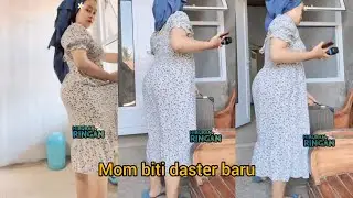 Mom Biti's new house dress