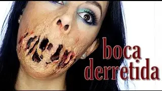 Tutorial maquillaje boca pegada Makeup FX #70 | Silvia Quiros