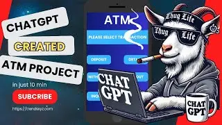 How ChatGPT Built my Full Stack ATM project in just 14 minutes | Encapsulation Concept Integrated
