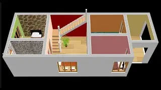 15x40 Small House design Plan for 9 Lac I 15x40 sqft Ghar Ka Naksha I 600sqft House Plan Design