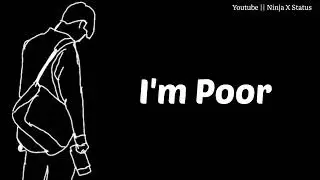 Poor Boy Sad🥺Status || Herat💔Touching Sad💕 Whatsapp💦 Status || Middle😖Class Boy Sad Status 