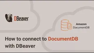 How to connect to DocumentDB with DBeaver