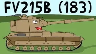 FV215b (183) 12142 дамага, слив