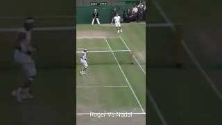 pukulan backhand Roger Federer vs Rafael Nadal Wimbledon