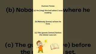 SEBA 2022 HSLC ENGLISH GRAMMAR correct tense 