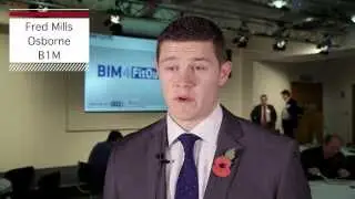Interview with Fred Mills from Osborne and B1M, at BIM4FitOut Conference 2013