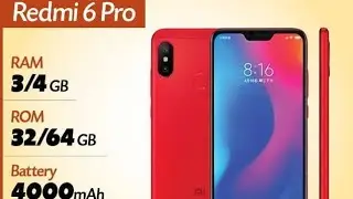 Redmi 6 pro (4 GB RAM / 64 GB INTERNAL)