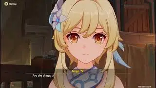 The Mysterious Voice from SUMERU is back in FONTAINE! - Genshin Impact 4.2 Archon Quest cutscene
