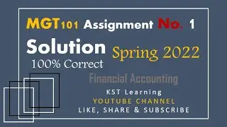 MGT101 Assignment 1 Solution Spring 2022 | MGT101 Assignment No 1 Solution Spring 2022