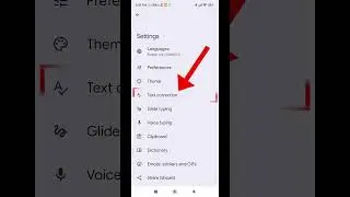 Keyboard Settings Double Space Full Stop #shortvideo