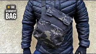 EDC сумка KONVERT BAG ELITE MULTICAM BLACK М-ТАС
