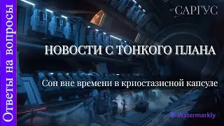 #66 Ответы на вопросы - НОВОСТИ С ТОНКОГО ПЛАНА. Сон вне времени в криостазисной капсуле.