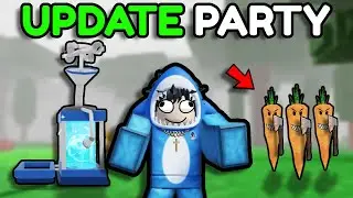 Roblox 99 Nights UPDATE PARTY Was INSANE...