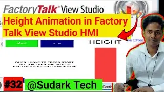 Height Animation in Factory Talk View Studio HMI | Rockwell Automation | Sudark Tech