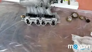 подготовка запчастей к сборке воедино