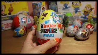 Миньоны и Хелло Китти в Киндер Макси