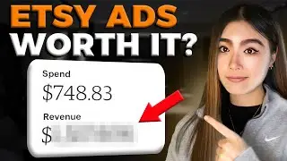 I Spent $748 on Etsy Ads and Made $__ (Print on Demand 2024)