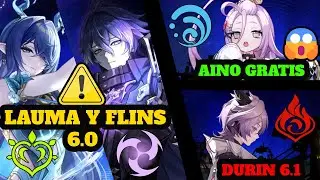 🚨 Genshin Impact 6.0 LEAKS: Lauma and Flins arrive! 🎉 Aino will be FREE 😱