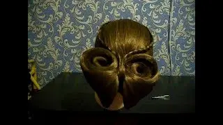 Причёска для бальных танцев №5
