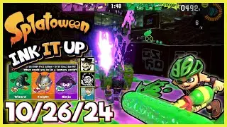 Splatoon 3 - Ink It Up! 10/26/24! The Ink of the Ninja! (Splatoween 2024)