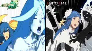 Guilty Gear Strive - Fists of Annihilation vs Bone-crushing Excitement - Expression Comparison
