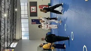 Taekwondo Board Breaking for Black Belt 2nd Dan