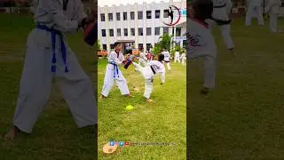 Powerful Taekwondo Kick Tutorial 💪👊 #short #youtubeshort #fightspoof #viral