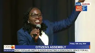 BREAKING: LSK President Faith Odhiambo CELEBRATES Resignation of IG Koome during Citizens Assembly