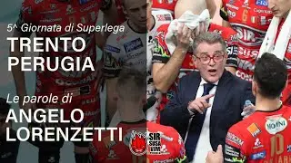 Post Match | Le parole di Coach Angelo Lorenzetti dopo la vittoria contro Trento