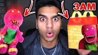 Do Not Order The BARNEY HAPPY MEAL At 3AM!! *BARNEY BROKE INTO MY HOUSE*