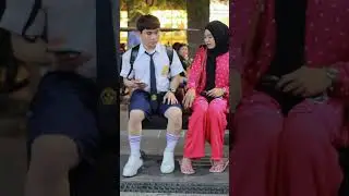 PEGANG TANGAN CEWEK HIJAB SAMPE GROGI #viralvideo #trending #trending #shorts
