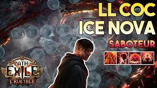 [3.23] CoC Ice Nova Build | Saboteur | Affliction | Path of Exile 3.23