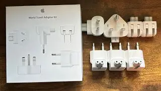 Apple World Travel Adapter Kit Unboxing