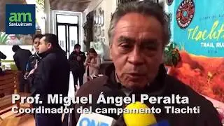Prof. Miguel Ángel Peralta, coordinador del campamento Tlachti.