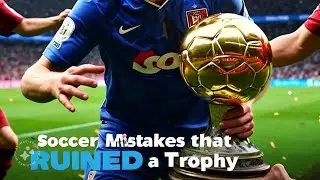 Football mistakes that RUINED a Trophy 🏆