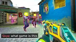 Playing Counter-Strike: 2 in VALORANT
