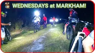 Mountain Bike Night Ride: GPS Track on Florida Mountain Bike Trail | WEDNESDAYS at MARKHAM WOODS