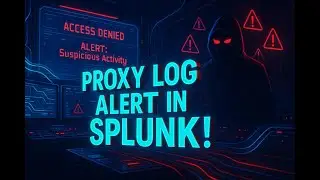 Proxy server logs analysis.