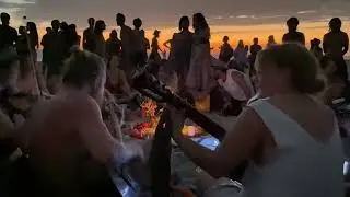 Eric Mandala & The Rainbow Tribe Live at the beach Mexico 🌅 Your Perfect just the way you are❤️
