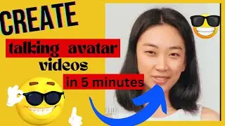 create talking  avatar video using ai tool in 5 minutes 😀ai avatar video generator