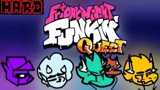Friday Night Funkin' Quest Full Mod Showcase (HARD)