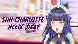 Kuping charlotte sedang tidak aman