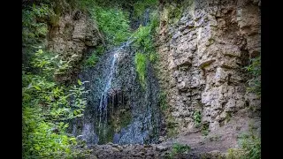 Береснятский водопад в Кировской области. Чудо природы  находится в Пижемском заказнике