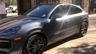 2020 Porsche Cayenne Coupe Turbo