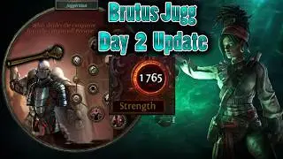 [PoE] Str Stack Brutus Jugg Update - Super Smooth League Start, 4 Voidstones + Atlas Day 1