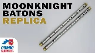 Moon Knight Batons - Mr. Knight - Prop Replica by Comic Sandwiches