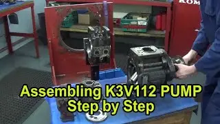 Assembling Kawasaki Pump Step by Step fitting