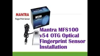 Mantra MFS100 v54 Installation 