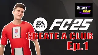 EA FC25 | CREATE A CLUB Challenge | Episode 1 - Introduction & Pre-Season Tournament
